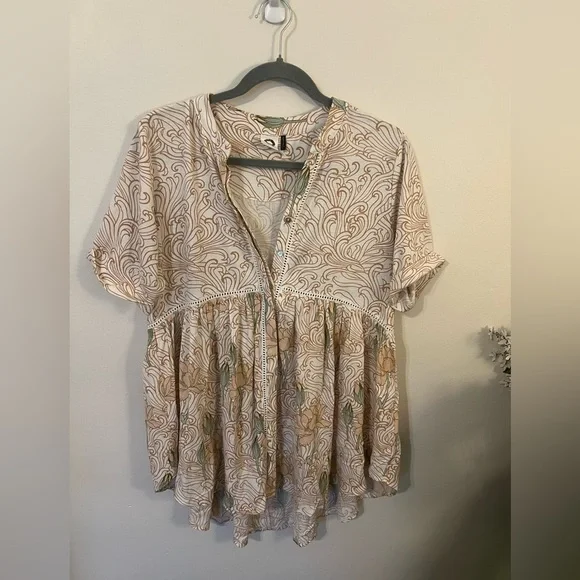 Anthropologie Akemi + kin  veria peplum tunic - Picture 2 of 4